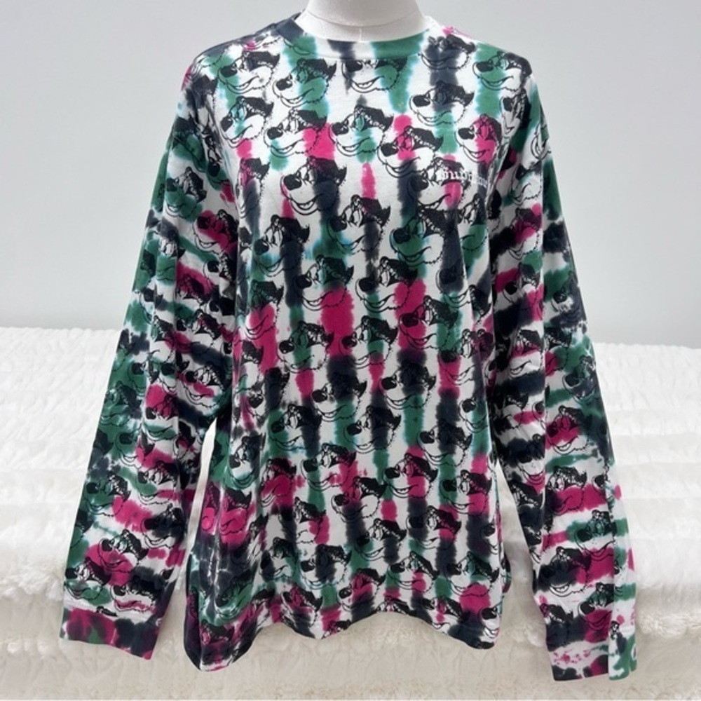 Supreme Tie-Dye Bear Long Sleeve T Shirt